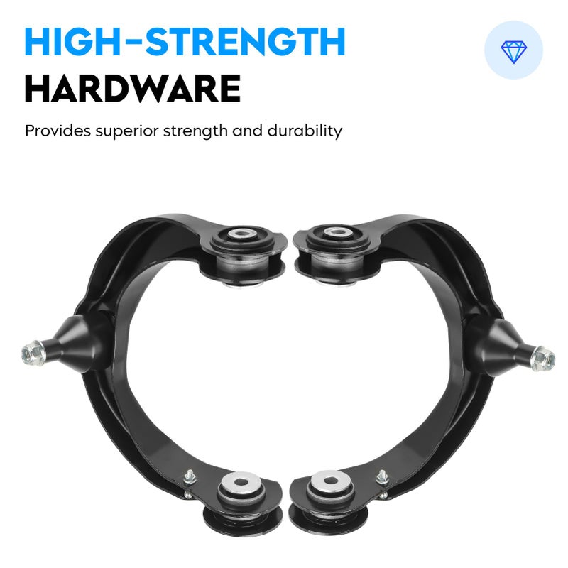 AEagle Front Upper Control Arm Assembly w/Ball Joints for Dodge Durango & Jeep Grand Cherokee 2011-2015, Driver & Passenger Side Suspension Kit K621608 K621607 - Image 5
